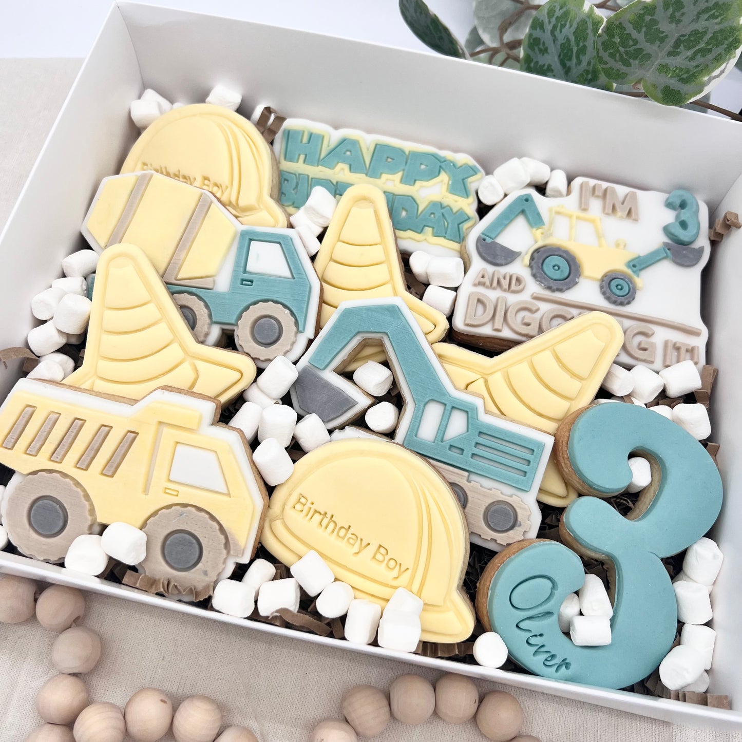 Digger Birthday Set