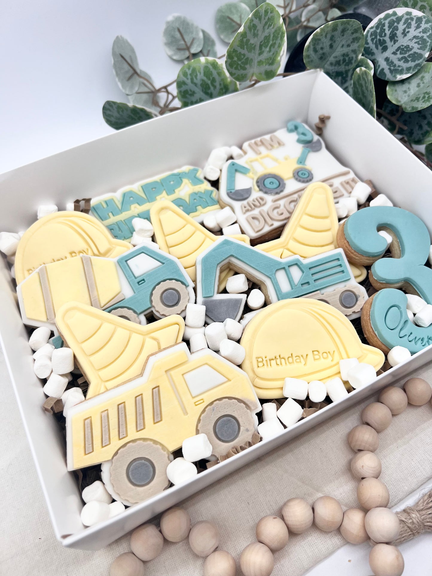 Digger Birthday Set